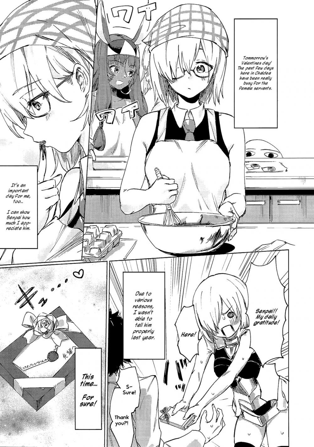 Hentai Manga Comic-Sweet Mash Valentine-Read-2